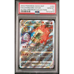 Charizard VSTAR - SWSH Promos - Alternate Art Promo - PSA GEM MT10